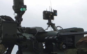 Simulátor SSS-BV na vozidle Pandur